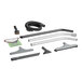 A ProTeam vacuum cleaner kit with various tools and accessories.