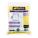A white bag with yellow and purple text for ProTeam vacuum cleaners containing 10 micro filter bags.