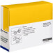 A white and yellow box of First Aid Only heavy woven fabric bandages.