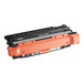 A black and orange Point Plus remanufactured printer cartridge for HP CE260A.