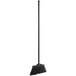 A black Lavex angled broom with a long metal handle.