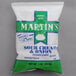 A Martin's Sour Cream & Onion potato chip bag.