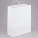 A white Duro paper shopping bag with handles.