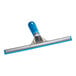 A blue and silver Lavex window squeegee.