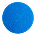 A blue Lavex Basics floor cleaning pad.