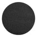 A black round SC Johnson Professional floor pad.