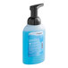 A bottle of SC Johnson Professional Azure foaming hand soap with blue liquid