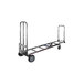 A B&P Manufacturing small hand truck with a metal nose plate and wheels.