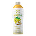 A white plastic bottle of Smartfruit Sunny Banana Puree with bananas and green leaves on the label.