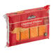 A package of Austin Cheddar Cheese on Cheese Sandwich Crackers with white label on a white background.