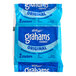 A blue and white package of Kellogg's Original Grahams cookies.