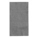 A gray linen-feel paper guest towel.