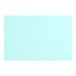 A blue rectangle of sky blue Lavex tissue paper.