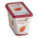 A container of Les Vergers Boiron Prickly Pear 100% Fruit Puree on a white background.