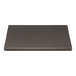 A Perfect Tables square hammertone anthracite table top on a white background.