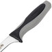 A Dexter-Russell narrow boning knife with a black handle.
