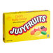A yellow Jujyfruits candy box.