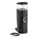 A black Gaggia G10 on-demand espresso grinder with a cord.
