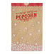 A brown Kraft paper bag with red and white text for Carnival King popcorn.