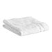 A folded white Lavex Premium bath mat on a white background.