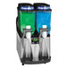 A Bunn Ultra-2 Slushy Machine with two containers of blue and green liquid.