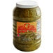 A jar of Del Sol Pickle Relish on a deli counter.