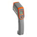 A close-up of a Cooper-Atkins digital infrared thermometer with a grey and orange handle.
