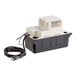 A white and black Little Giant VCMA-15UL condensate pump with a black cord.