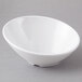 A white GET San Michele melamine bowl.