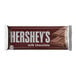 A close-up of a HERSHEY'S milk chocolate bar in a package.