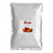 A white plastic bag of Fanale Egg Pudding Powder Mix with a label.