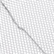 A close up of a wire mesh net.