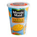 A yellow Minute Maid Soft Frozen Orangeade container.