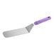 A Choice spatula with a purple handle.