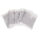 A group of Bigelow Perfect Peach Herbal Iced Tea filter bags.