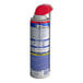 A close-up of a WD-40 Specialist Fast-Acting Penetrant spray can with a red handle.