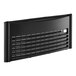 A black rectangular Avantco Refrigeration grill with white lines.