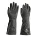 A pair of black Showa neoprene gloves.
