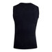 A Henry Segal black sweater vest with white accents on the collar.