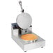 A Nemco single grid waffle cone maker with a round waffle grid.