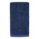 A navy blue 1888 Mills hand towel.