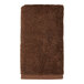 A brown 1888 Mills Millennium hand towel.