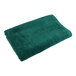 A 1888 Mills Hunter green bath sheet towel.