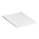 A folded white 1888 Mills Dependability pillowcase on a white background.