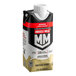 A case of 12 Muscle Milk Genuine Vanilla Creme protein shakes with black and white labels.