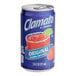A blue and red Clamato Original Tomato Cocktail 7.5 oz can.