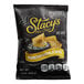 A yellow bag of Stacy's Parmesan, Garlic, and Herb Pita Chips with a white label.