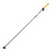 An Unger nLite HiFlo Gen 1 2-section aluminum extension pole with yellow accents.