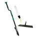 An Unger Excella floor cleaning kit with a green and black mop and handle.