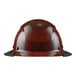 A Lift Safety Dax Fifty50 hard hat with a desert camo design and brown full brim.